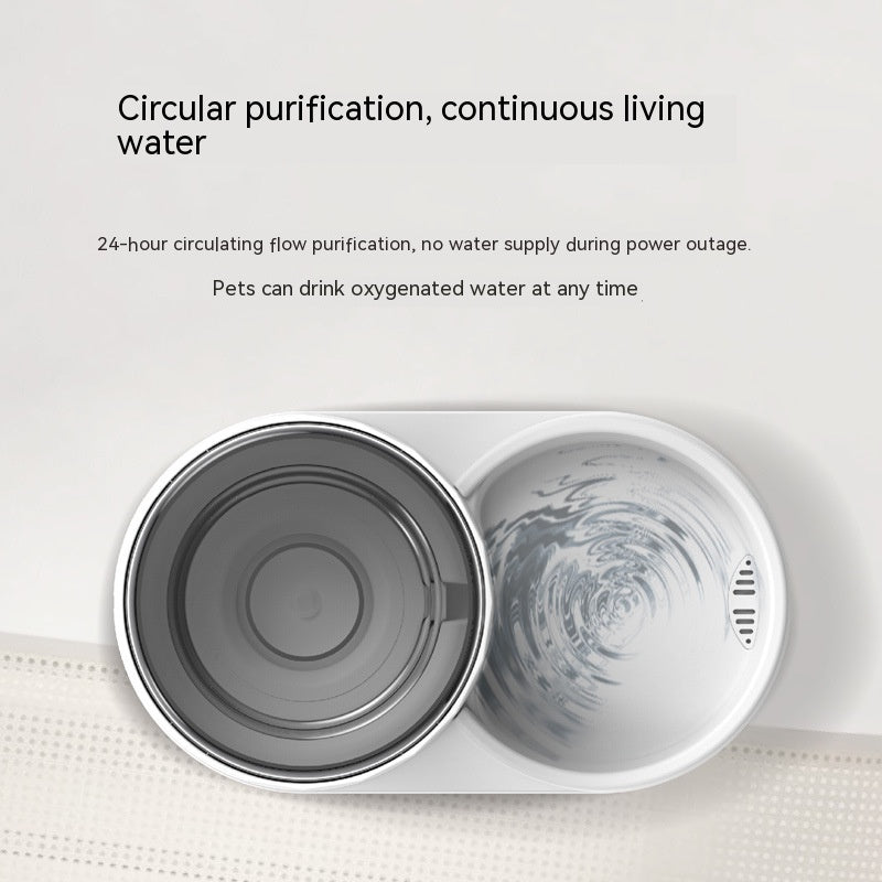 Cat Fountain Automatic Pet Feeder