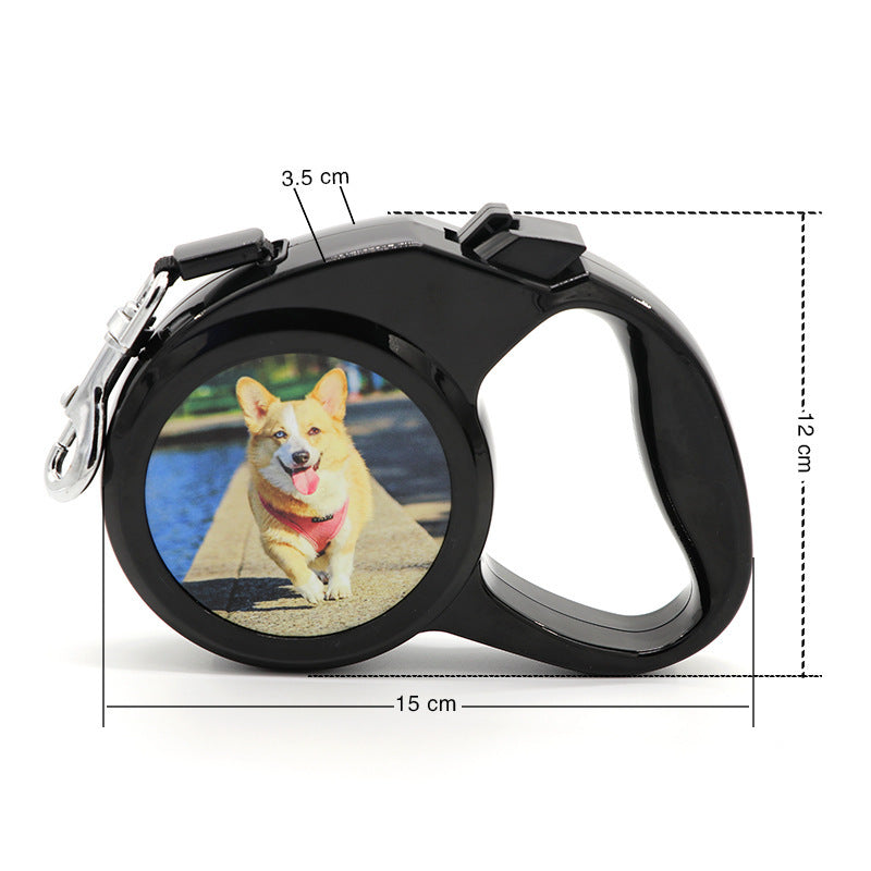Personalized Retractable Dog Leash