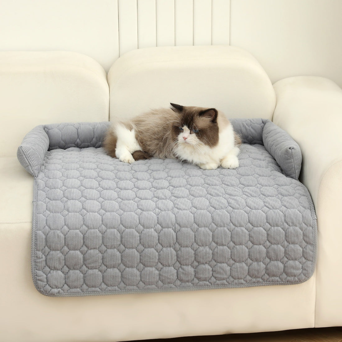 Corduroy Pet Dog Cat Bed