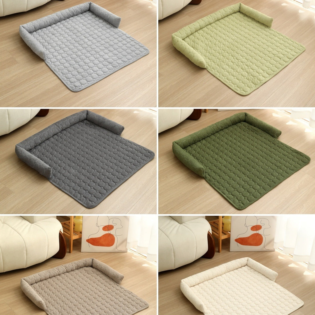 Corduroy Pet Dog Cat Bed
